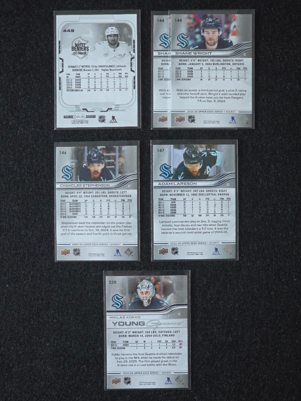 ๐ 20+ Seattle Kraken NHL Trading Card Lot - Picture 7 of 9